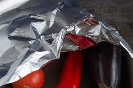 cover with foil
