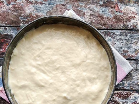 pour dough