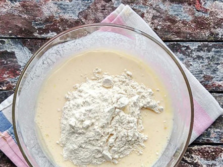 introduce flour