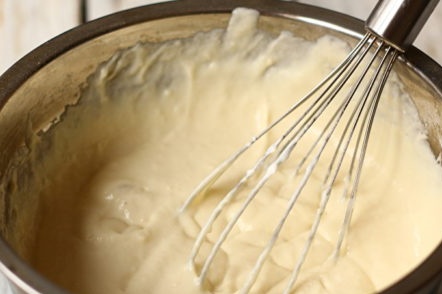 stir the dough