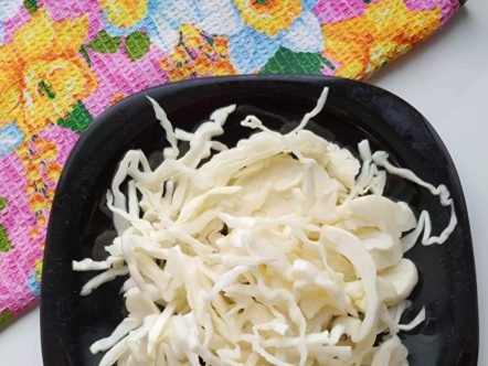 cut cabbage