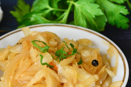 stewed sauerkraut