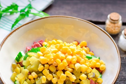 add corn