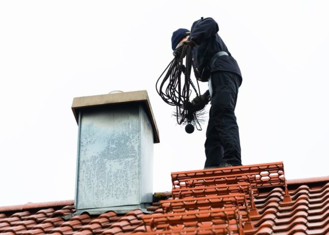 Chimney cleaning