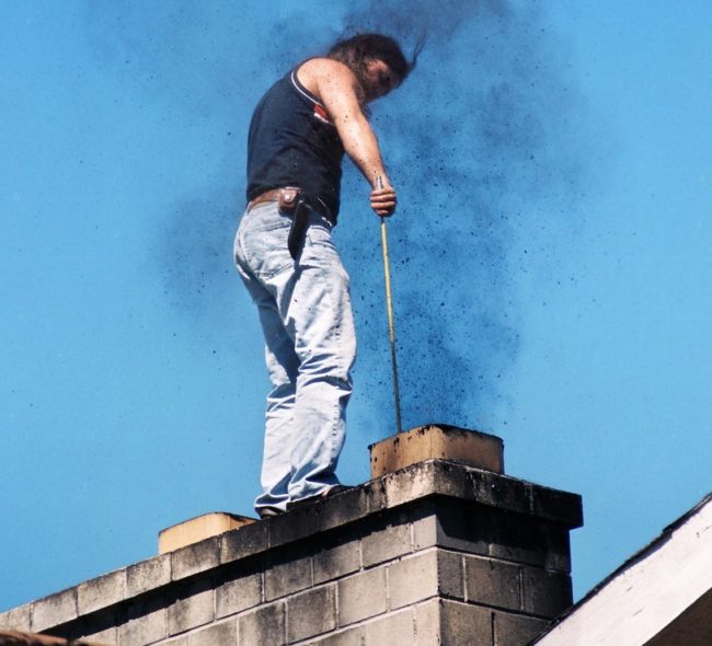 Chimney cleaning
