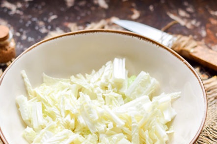 cut cabbage